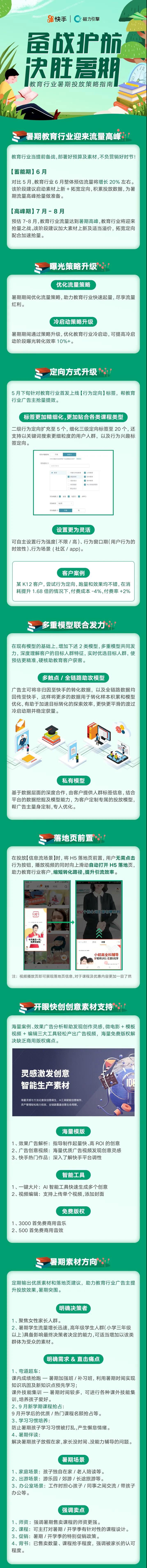 搶跑暑期黃金營銷賽道，教育行業(yè)廣告主的 “制勝法寶”來了！